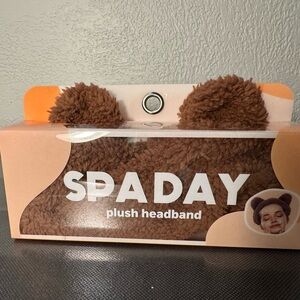 Spaday Brown Plush Headband